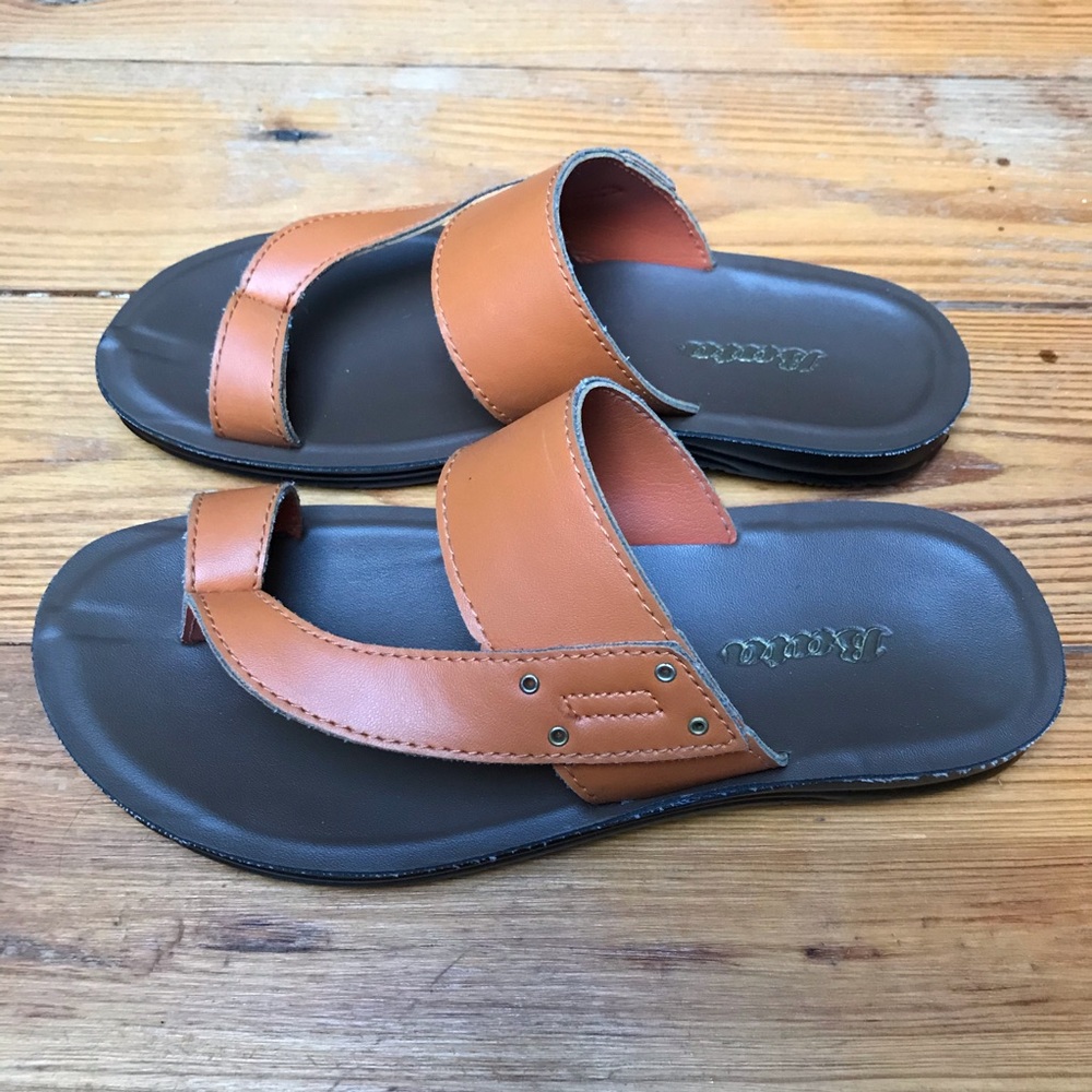 Baja Tan Toe Loop Sandal, EUC, 6/4 - Picture 4 of 12